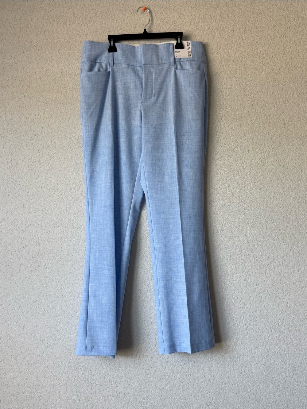 Nine West Light Blue Women’s Dress Pants - Modern Straight Leg